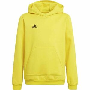 adidas ENT22 HOODY Y Junior futball pulóver, sárga, méret kép