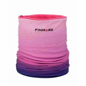 Finmark Multifunkční šátek s flísem Multifunkcionális csősál, rózsaszín, méret kép