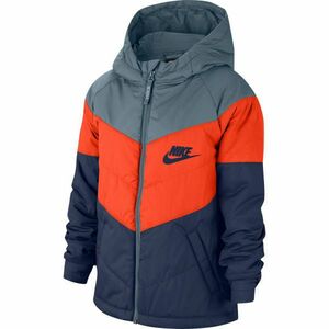 Nike NSW SYNTHETIC FILL JACKET U Gyerek kabát, sötétkék, veľkosť S kép