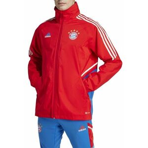 Kapucnis kabát adidas FC Bayern Condivo 22 Rain Jacket kép