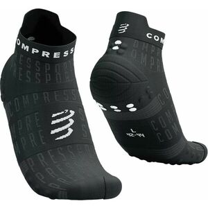 Zoknik Compressport Pro Racing Socks v4.0 Run Low - Black Edition 2023 kép