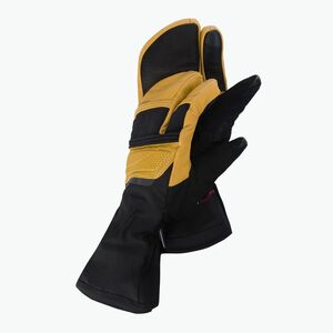 LENZ Heat Glove 8.0 Finger Cap Lobster fűtött síelő kesztyű fekete és sárga 1207 kép