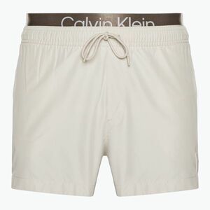 Férfi Calvin Klein Short Double Wb bézs színű fürdőruha kép