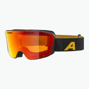 Alpina Nendaz Q-Lite S2 síszemüveg fekete/sárga matt/vörös kép