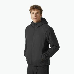 Férfi Helly Hansen Verglas Hooded Insulator pehelypaplan kabát fekete kép
