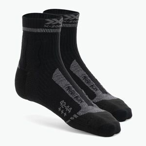 Férfi X-Socks Marathon Energy 4.0 futó zokni opálfekete/dolomitszürke kép