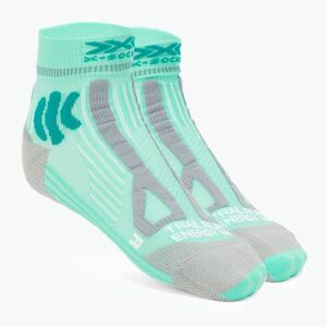 Női X-Socks Trail Run Energy 4.0 futó zokni audrey zöld/gyöngyszürke kép