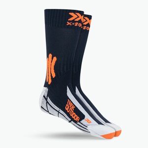 X-Socks Trek Outdoor trekking zokni éjkék/kurkuma narancssárga kép
