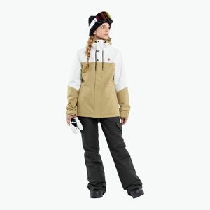Női snowboard dzseki Volcom Bolt Ins sötét khaki színben kép