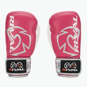 Rival Fitness Plus Bag rózsaszín/fehér bokszkesztyű kép