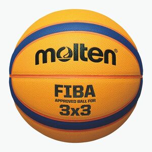 Kosárlabda Molten B33T5000 FIBA 3x3 yellow/blue méret 3 kép