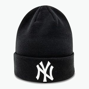sapka New Era MLB Essential Cuff Beanie New York Yankees black kép
