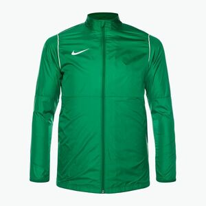 Férfi focidzseki Nike Park 20 Rain Jacket fenyő zöld/fehér/fehér kép