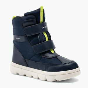 Junior cipő Geox Willaboom Abx navy/lime green kép