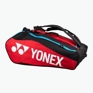 YONEX 1223 Club Racket Bag táska fekete/piros kép