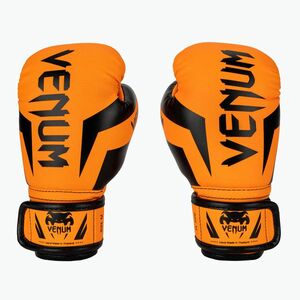 Gyermek bokszkesztyűk Venum Elite Boxing fluo orange kép
