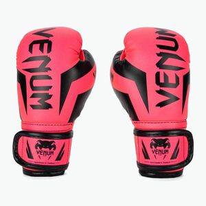 Gyermek bokszkesztyűk Venum Elite Boxing fluo pink kép