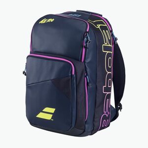 Babolat Pure Aero Rafa 2 tenisz hátizsák 42 l kék/sárga/rózsaszín kép
