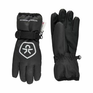 COLOR KIDS-Gloves, waterproof, black Fekete 140/152 2021 kép