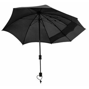 EuroSchirm Swing hátizsák handsfree Trekking hátizsák Swing Handsfree esernyőfedéllel fekete kép
