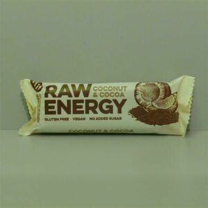 Raw Energy kókusz-kakaó szelet 50 g kép