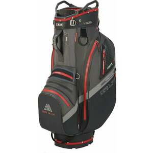 Big Max Dri Lite V-4 Cart Bag Charcoal/Black/Red Cart Bag kép