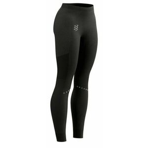 Compressport Winter Running Legging W Black S Futónadrágok/leggingsek kép
