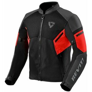 Rev'it! Jacket GT-R Air 3 Black/Neon Red 3XL Textildzseki kép