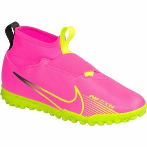 Nike JR ZOOM MERCURIAL SUPERFLY 9 ACADEMY TF Gyerek turf futballcipő, rózsaszín, veľkosť 37.5 kép