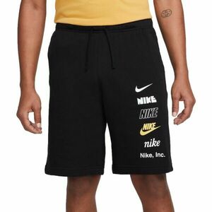 Nike CLUB+ FT SHORT MLOGO Férfi rövidnadrág, fekete, méret kép