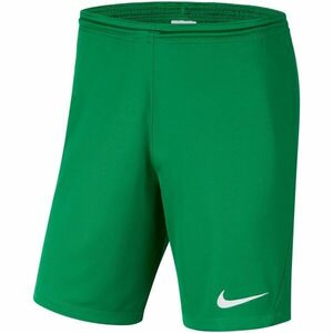 Nike DRI-FIT PARK 3 JR TQO Fiú rövidnadrág focira, zöld, méret kép