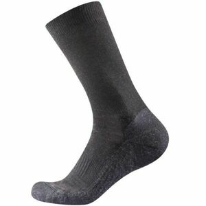 Devold MULTI MERINO Gyapjú zokni, fekete, méret kép