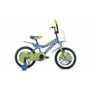 Capriolo Kid 16" gyerek kerékpár Kék-Zöld kép