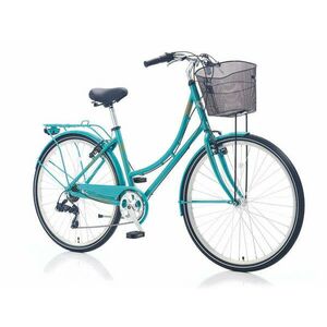 Corelli Nobilis 1.0 könnyűvázas női városi kerékpár 19" Kék kép