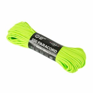 ATWOOD® 550 Paracord kötél (100 ft / 30 m) - Neon zöld (55024CB) kép