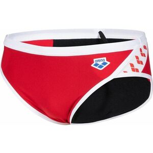 Arena icons swim brief solid red/white xl - uk38 kép