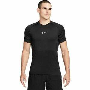 Nike NP DF SLIM TOP SS Férfi póló, fekete, veľkosť M kép