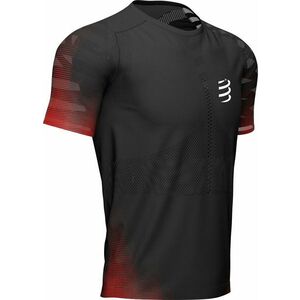 Compressport Racing SS T-Shirt Black S Rövidujjú futópólók kép
