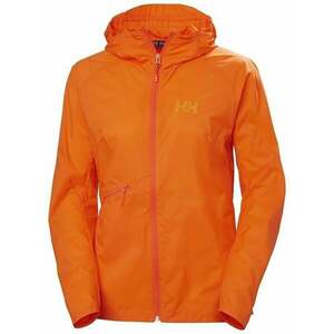 Helly Hansen Women's Rapide Windbreaker Jacket Bright Orange XS Dzseki kép