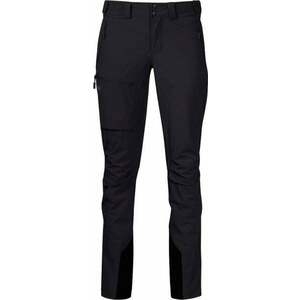 Bergans Breheimen Softshell Women Pants Black/Solid Charcoal XL Nadrág kép