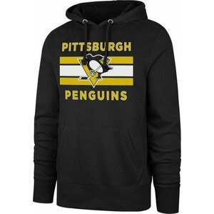 Pittsburgh Penguins NHL Burnside Distressed Hoodie Black S Hoki pulóver kép