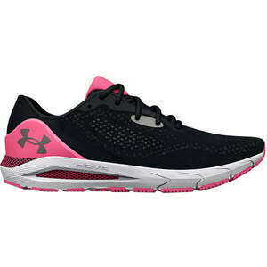 Under Armour Women's UA HOVR Sonic 5 Running Shoes Black/Pink Punk 38 Utcai futócipők kép