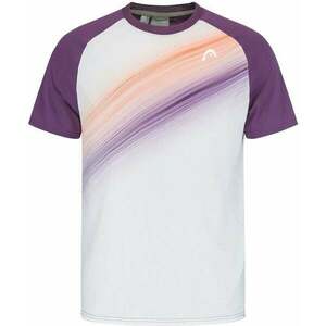 Head Performance T-Shirt Men Lilac/Print Perf 2XL Teniszpóló kép