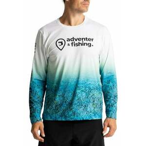 Adventer & fishing Horgászpóló Functional UV Shirt Bluefin Trevally S kép