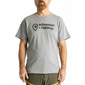 Adventer & fishing Horgászpóló Short Sleeve T-shirt Titánium S kép