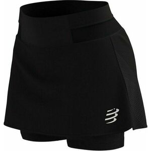 Compressport Performance Skirt W Black L Futórövidnadrágok kép