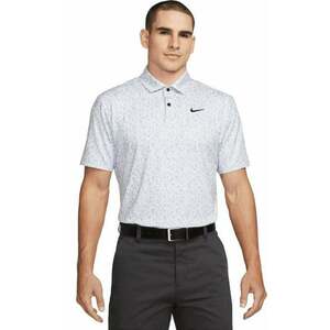 Nike Dri-Fit Tour Mens Camo Golf Polo Football Grey/Black S kép