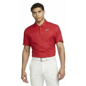 Nike Dri-Fit ADV Tiger Woods Mens Golf Polo Gym Red/University Red/White 2XL kép