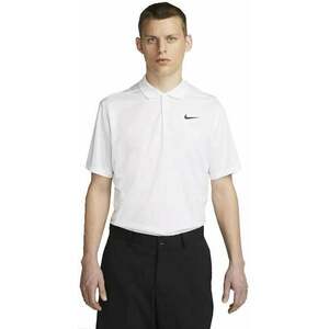 Nike Dri-Fit Victory Mens Golf Polo White/Black M kép
