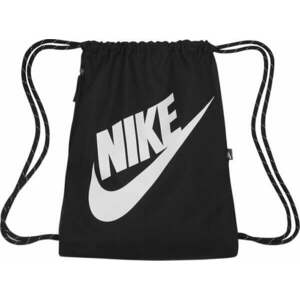 Nike Heritage Drawstring Bag Black/Black/White 10 L Cipőtakaró kép